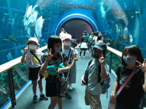 琵琶湖博物館への遠足